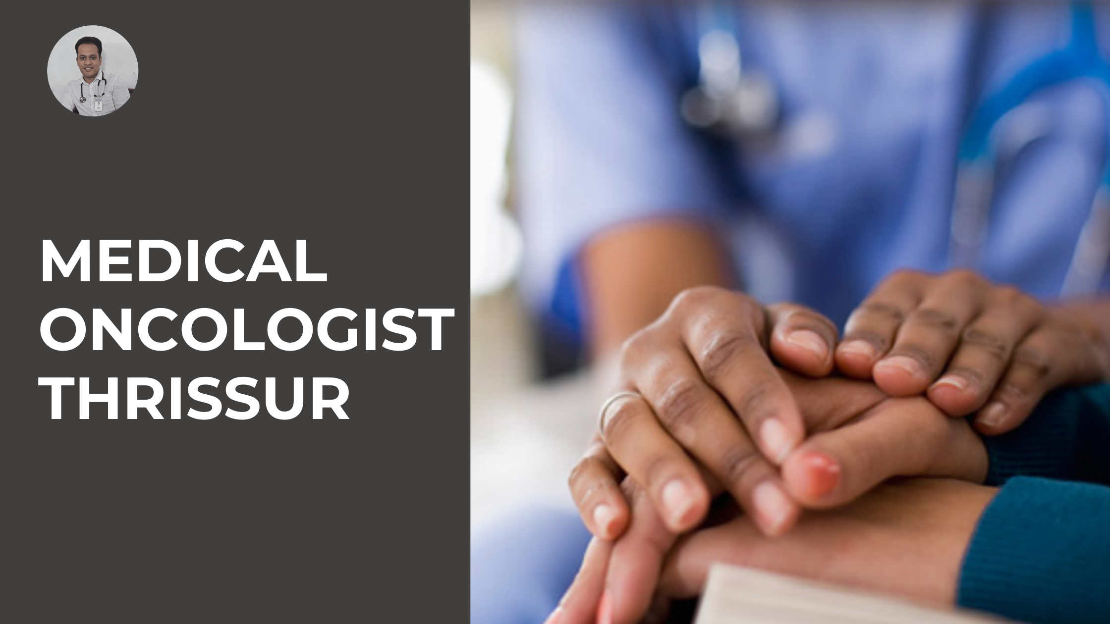 Navigating the Cancer Journey: Personalized Care in Thrissur with Dr. Bibin Francis – A blog highlighting the crucial role of medical oncologists, advanced cancer treatments, and compassionate, holistic care offered by Dr. Bibin Francis at Jubilee Mission Medical College and Research Institute.