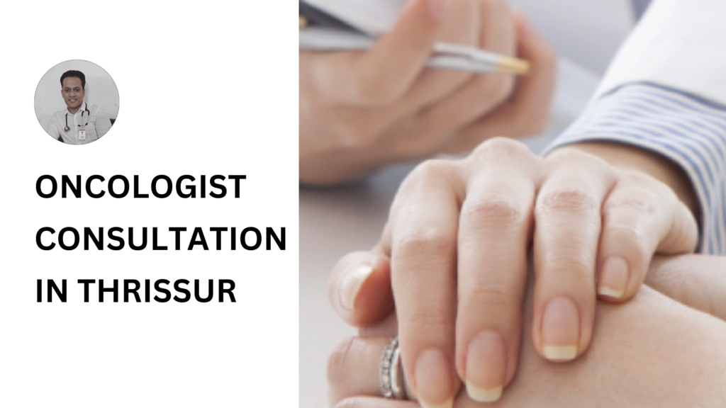 Dr. Bibin Francis, oncologist in Thrissur, Kerala, providing personalized cancer care and advanced treatment options, including chemotherapy, immunotherapy, radiation therapy, and more for a range of cancers.