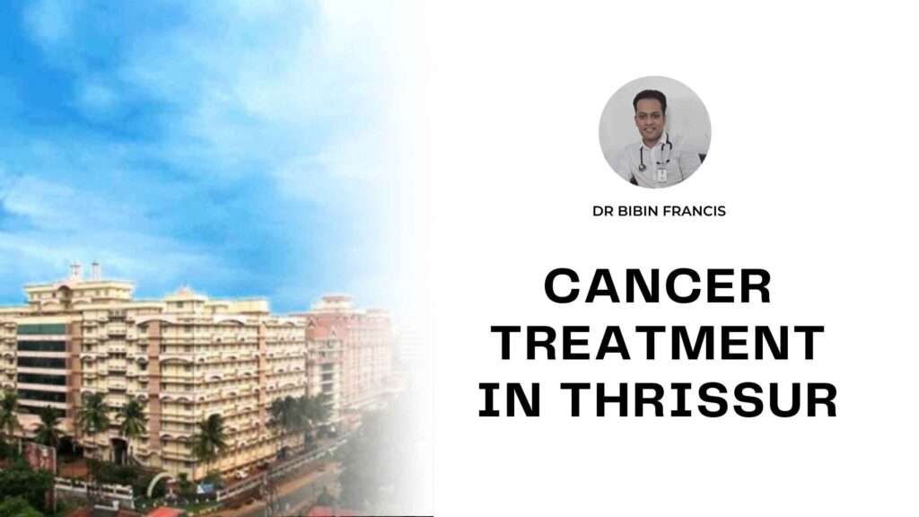 Dr. Bibin Francis consulting a patient at Jubilee Mission Medical College & Research Institute in Thrissur, Kerala